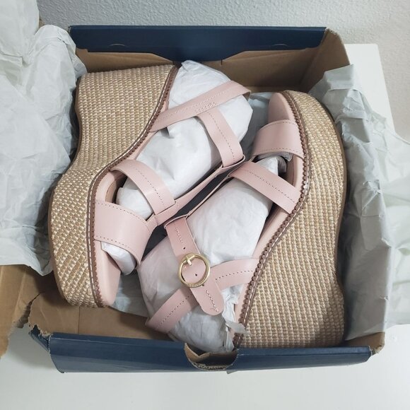 New Cole Haan Women's Cloudfeel All-Day Wedge Sandal in Peach Whip - Size 8.5 - Picture 4 of 8